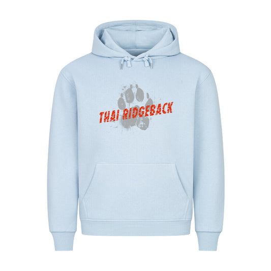 Premium Hoodie "Thai Ridgeback - PAW" Babyblau – hunde-shirt.de