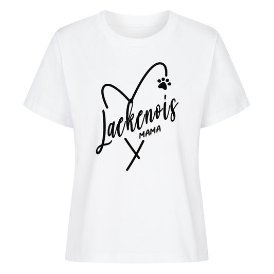Premium Damen Shirt "Laekenois - MAMA" Weiß – hunde-shirt.de