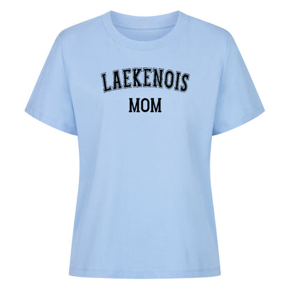 Premium Damen Shirt "Laekenois - MOM" Sky Blue – hunde-shirt.de