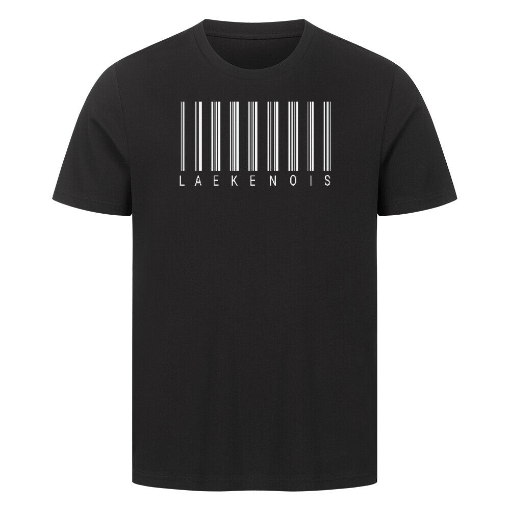 Premium T-Shirt "Laekenois - Scan" Schwarz – hunde-shirt.de