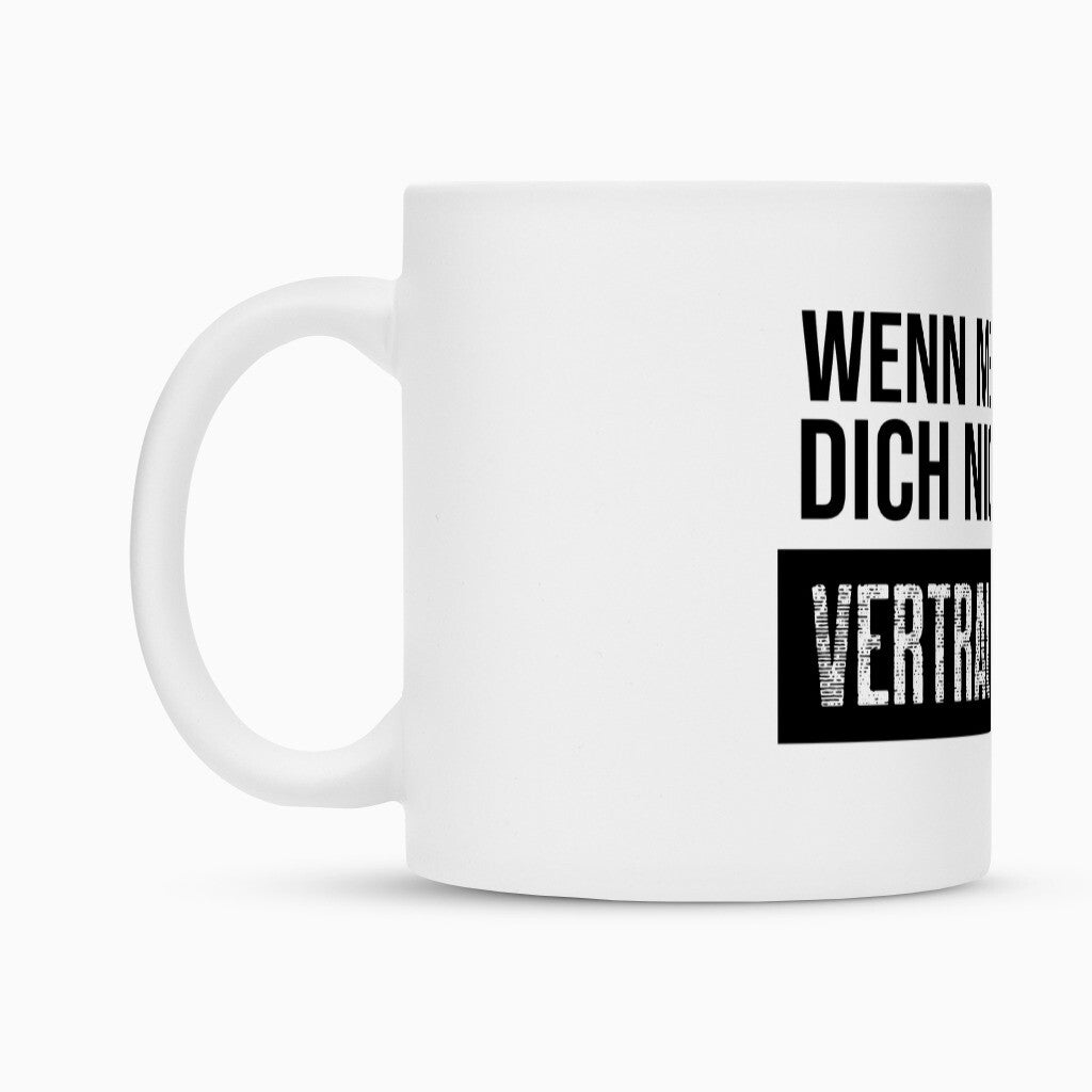 VERTRAU ICH IHM. Weiß – hunde-shirt.de