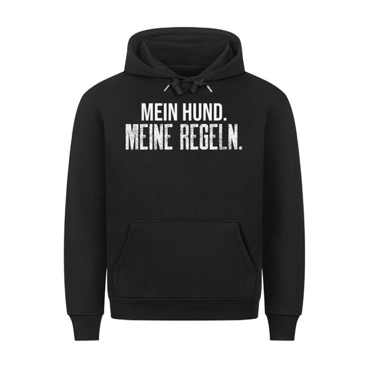 MEIN HUND. MEINE REGELN. Schwarz – hunde-shirt.de