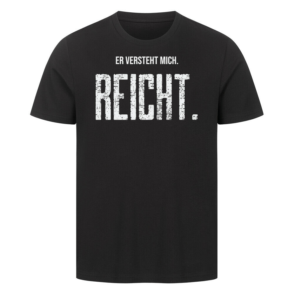 ER VERSTEHT MICH. Schwarz – hunde-shirt.de