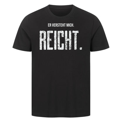 ER VERSTEHT MICH. Schwarz – hunde-shirt.de