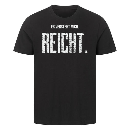 ER VERSTEHT MICH. Schwarz – hunde-shirt.de