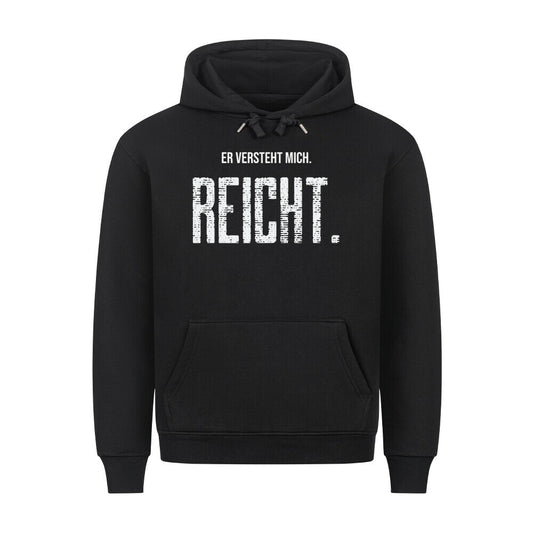 ER VERSTEHT MICH. Schwarz – hunde-shirt.de