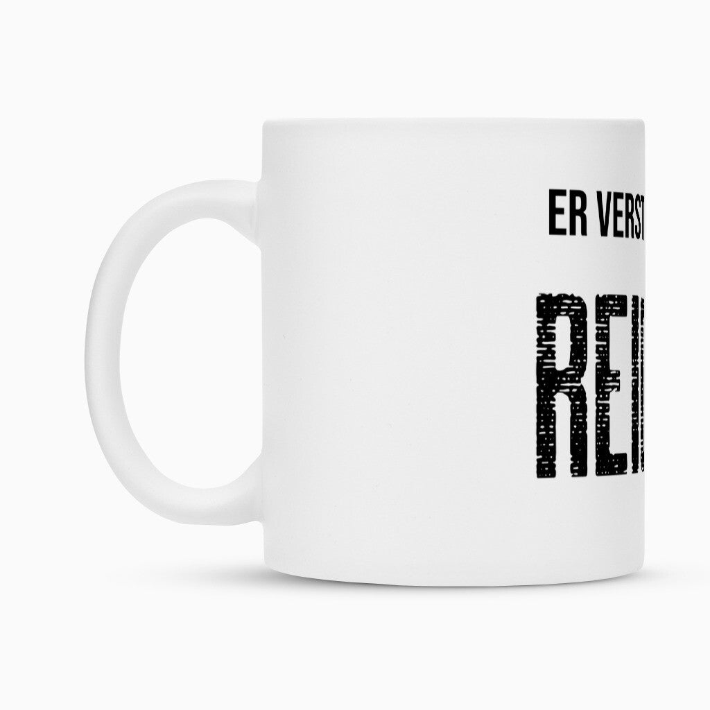ER VERSTEHT MICH. Weiß – hunde-shirt.de