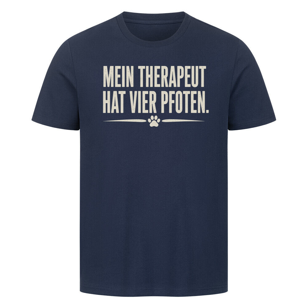 MEIN THERAPEUT HAT VIER PFOTEN. French Navy – hunde-shirt.de