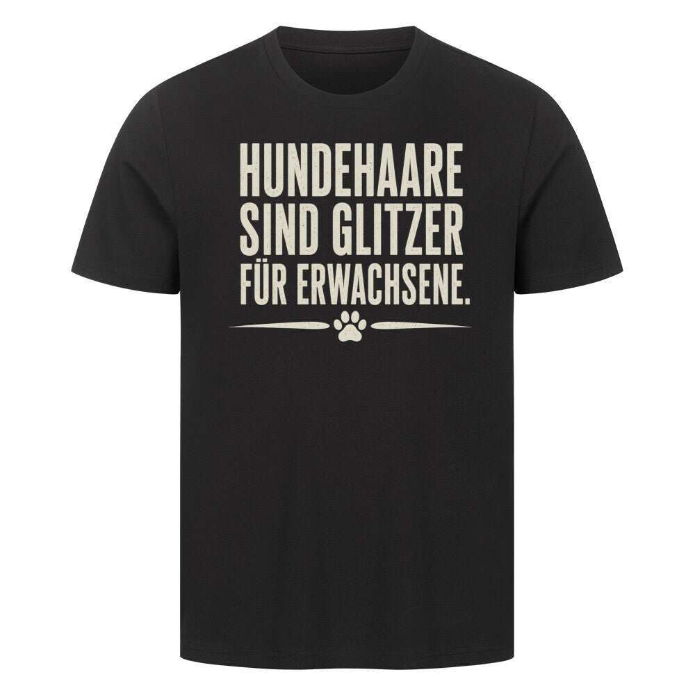 HUNDEHAARE SIND GLITZER... Schwarz – hunde-shirt.de