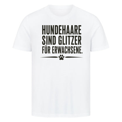 HUNDEHAARE SIND GLITZER... Weiß – hunde-shirt.de