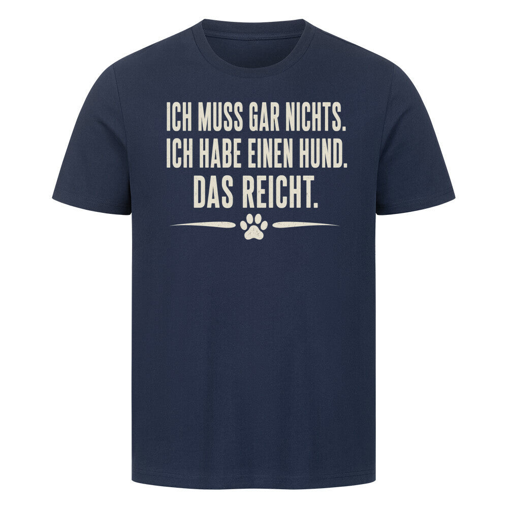 ICH MUSS GAR NICHTS... French Navy – hunde-shirt.de