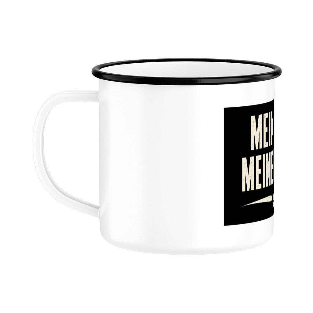 MEIN HUND. MEINE REGELN. EMAILLE TASSE. – hunde-shirt.de