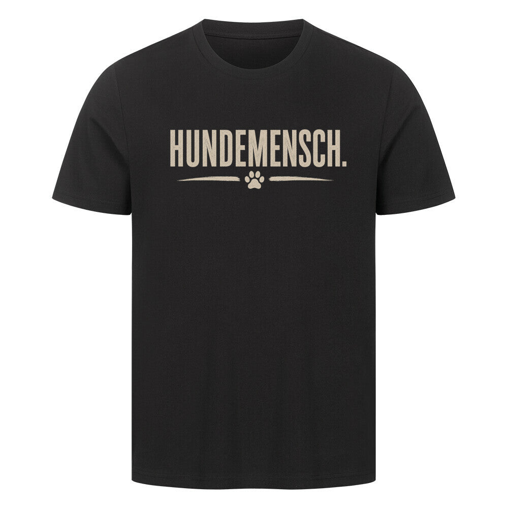 HUNDEMENSCH. Schwarz – hunde-shirt.de