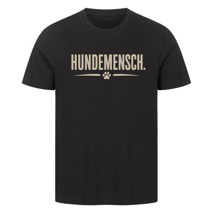 HUNDEMENSCH. Schwarz – hunde-shirt.de