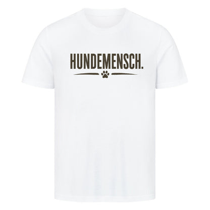 HUNDEMENSCH. Weiß – hunde-shirt.de