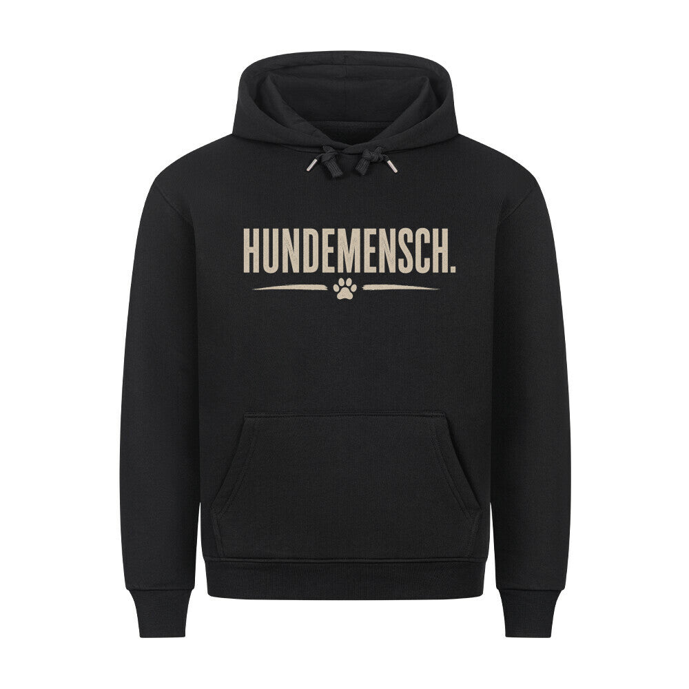 HUNDEMENSCH. HOODIE. Schwarz – hunde-shirt.de