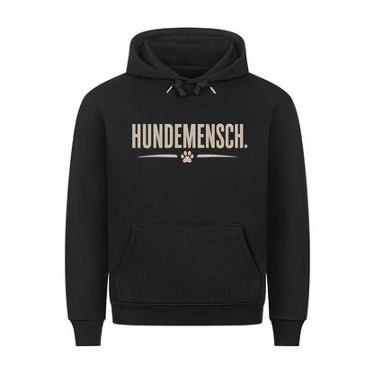 HUNDEMENSCH. HOODIE. Schwarz – hunde-shirt.de