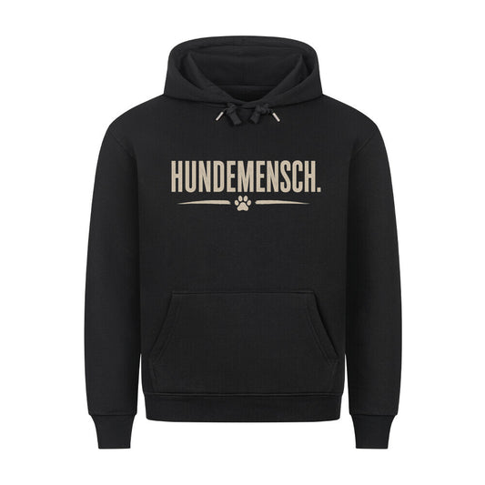 HUNDEMENSCH. HOODIE. Schwarz – hunde-shirt.de