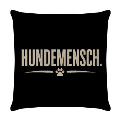 HUNDEMENSCH. KISSEN. Weiß – hunde-shirt.de