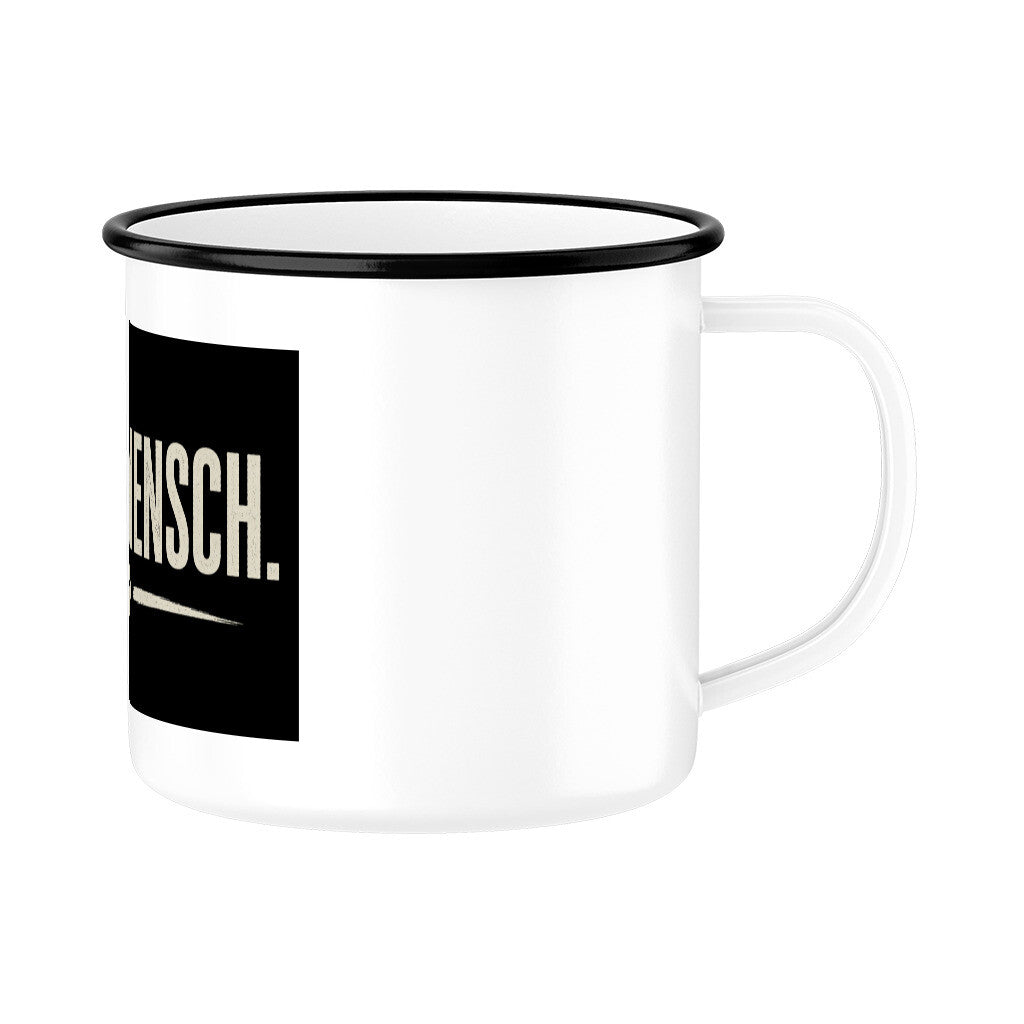 HUNDEMENSCH. EMAILLE TASSE. – hunde-shirt.de