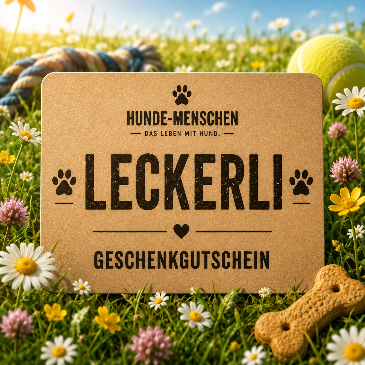 LECKERLI – Geschenkgutschein für Hundeliebhaber – hunde-shirt.de