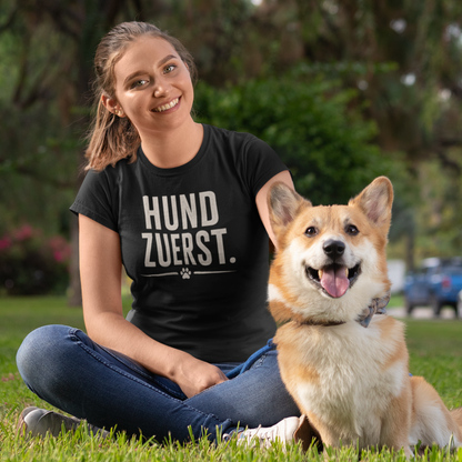 HUND ZUERST. – hunde-shirt.de