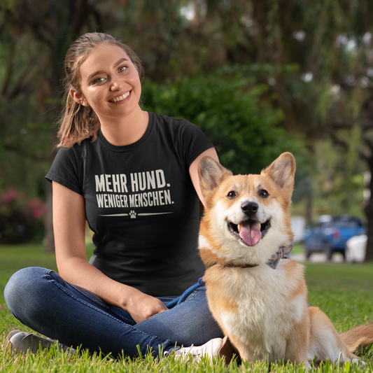 MEHR HUND. WENIGER MENSCHEN. – hunde-shirt.de