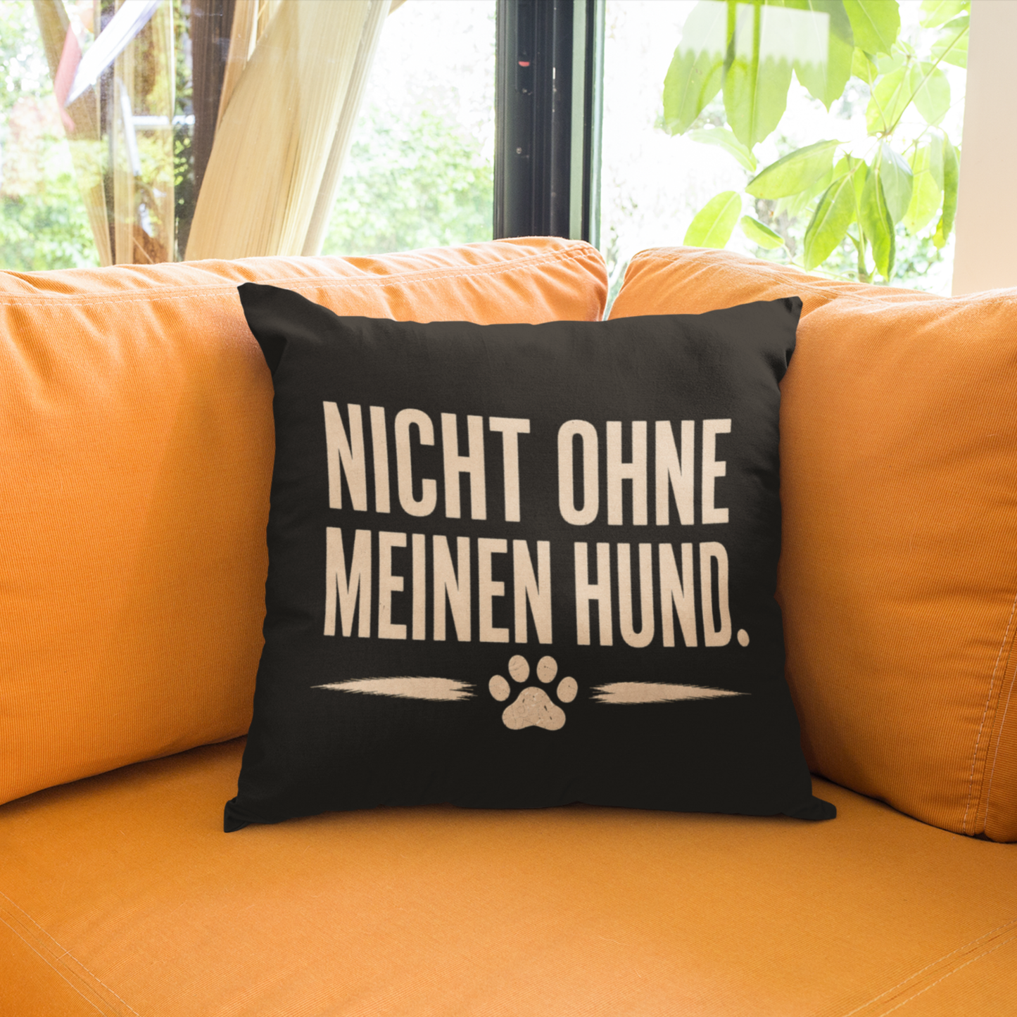 NICHT OHNE MEINEN HUND. KISSEN.
